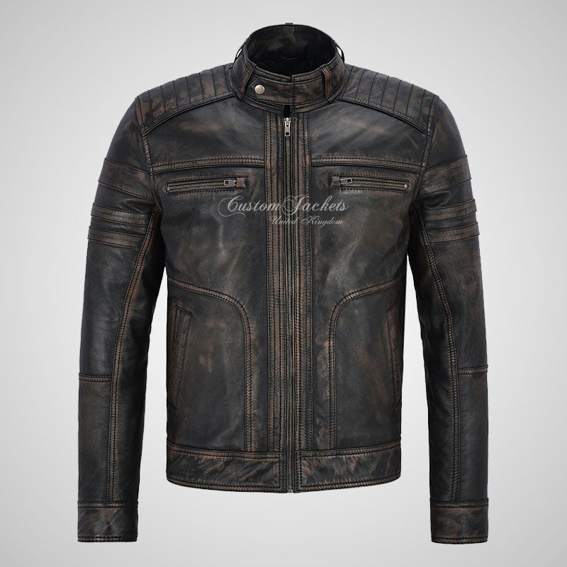 Vintage Lambskin Leather popular Jacket