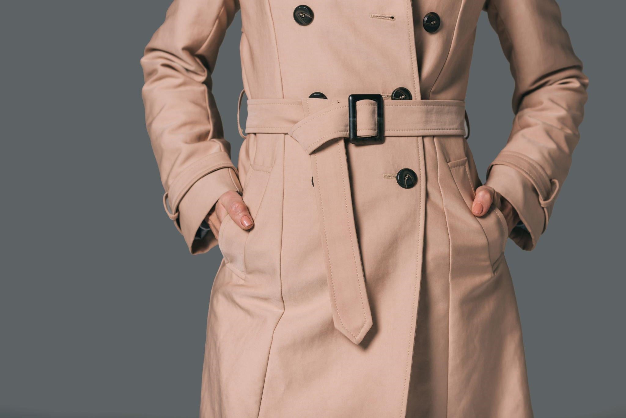 Customized leather trench coats