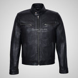 RYE Biker Leather Jacket For Mens Soft Leather Casual Fashion Jacket