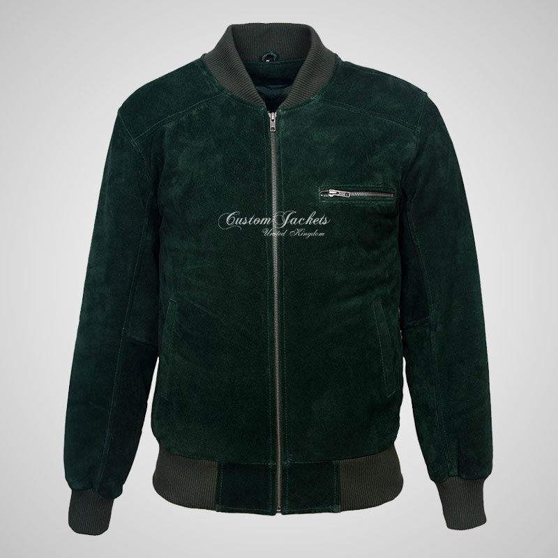 SEVENTIES 70’s Suede Bomber Jacket For Mens