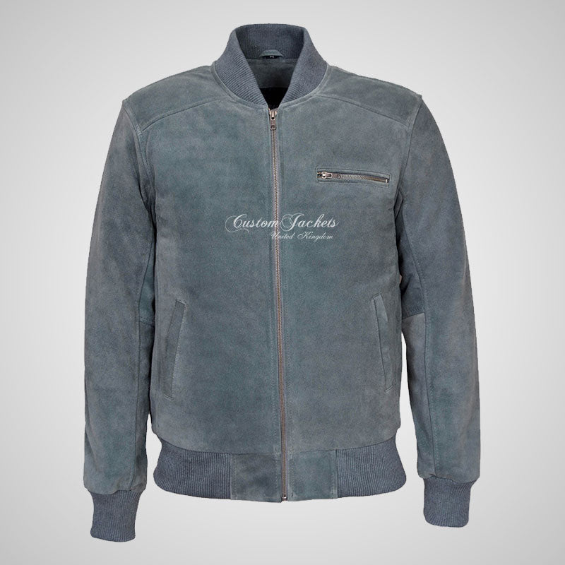 SEVENTIES 70’s Suede Bomber Jacket For Mens
