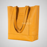 Women's Large Leather Shopper Tote Bag Messenger Shoulder