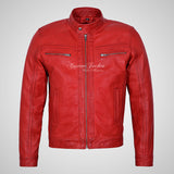 RYE Biker Leather Jacket For Mens Soft Leather Casual Fashion Jacket