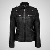 BETHANY Women Real Leather Fashion Jacket