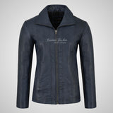 AMABEL Ladies Leather Jacket Soft Leather Blouson Jacket