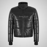 FROST Short Bomber Puffer Jacket For Mens Padded Jacket