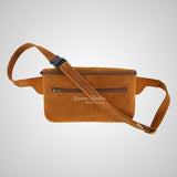 Fanny Pack Real Leather Waist Hip Bum Bag