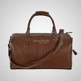 Mens Leather Travel Bag Leather Weekend Holdall Bag