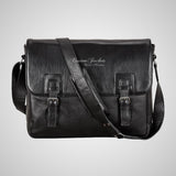 Men's Leather Laptop Bag Briefcase Satchel Shoulder Messenger Bag