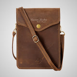 Ladies Small Leather Crossbody Bag Shoulder Phone Bag