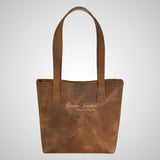 Women's Leather Tote Bag Shoulder Bag Leather Bucket Purse