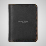 Unisex Leather Small ID Credit Card & Money Wallet