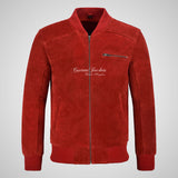 SEVENTIES 70’s Suede Bomber Jacket For Mens