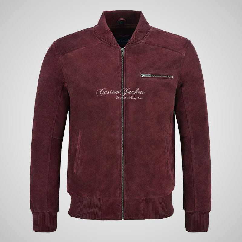 SEVENTIES 70’s Suede Bomber Jacket For Mens