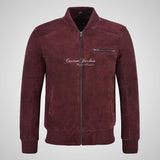 SEVENTIES 70’s Suede Bomber Jacket For Mens