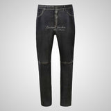 Mens 501 Leather Jeans Leather Pants Soft Leather