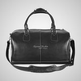 Mens Leather Travel Bag Leather Weekend Holdall Bag