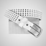 Unisex Studded Leather Belts Punk Biker Gothic Style