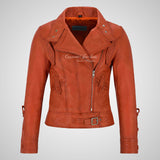 STYLESTAR Ladies Leather Biker Fashion Jacket Soft Lamb Napa Leather