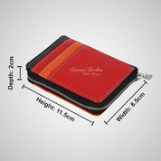 Ladies Small Pouch Wallet RFID Protected Card Holder